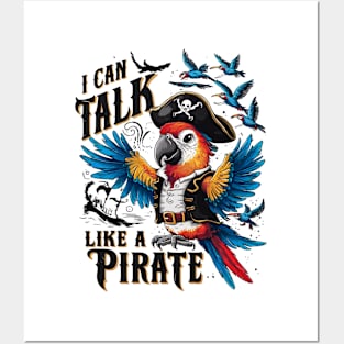 I can talk like a pirate Posters and Art